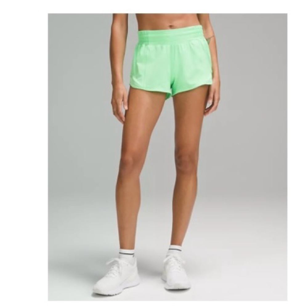Lululemon Hotty Hot High Rise Lined Short 2.5”